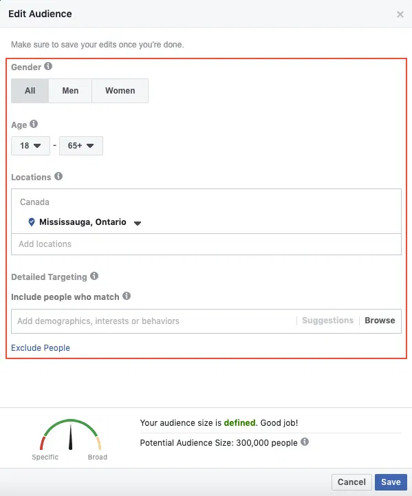 Facebook Boosted Post Vs Ad Advanced Targeting Options