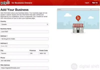 How to add your business to Yelp.ca5