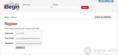 How to submit a business to iBegin.com-3