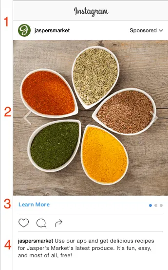 Facebook ad placement