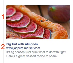 Facebook ad placement