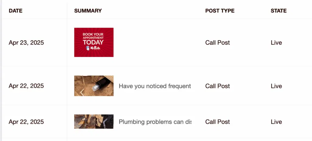 google business profile posts not appearing on google april 2025