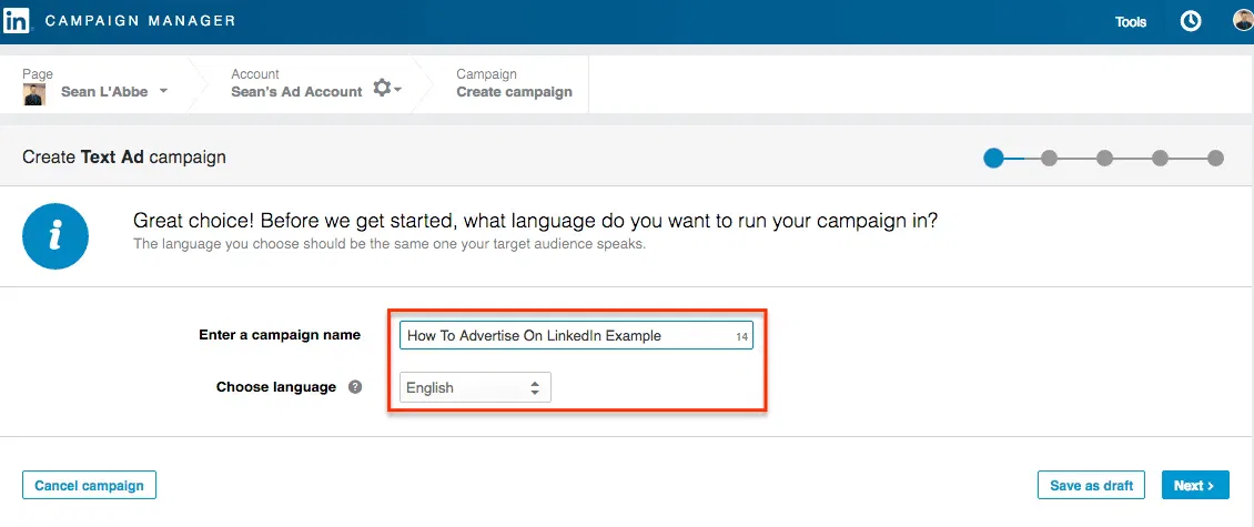 how-to-advertise-on-linkedin-04-campaign-name-and-language