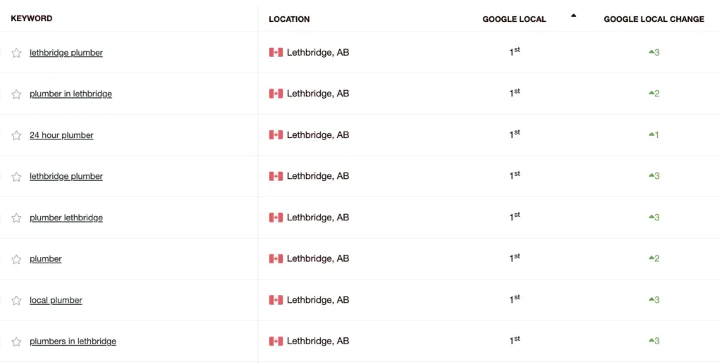 mr rooter plumbing lethbridge plumbing seo case study