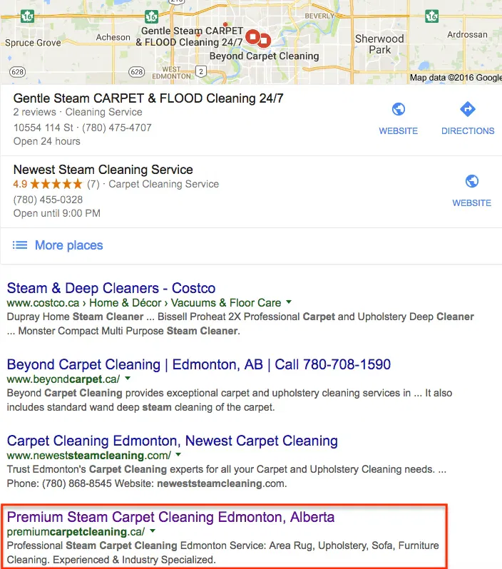 steam carpet cleaning