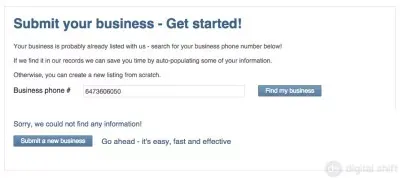 submit your business to 2FindLocal 2