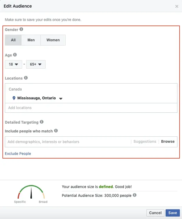 Facebook Boosted Post Vs Ad Advanced Targeting Options