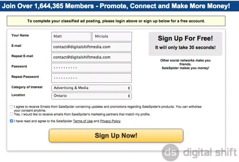 How To Add Your Free Ad On SaleSpider-7