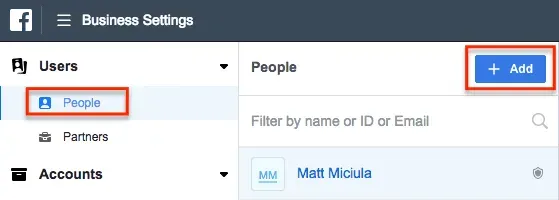 How to Add Admin to Facebook Page - Step 2