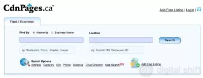 How to add your free listing to CdnPages.ca-1