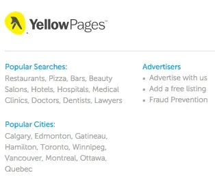 How to add your listing to yellowpages.ca-1
