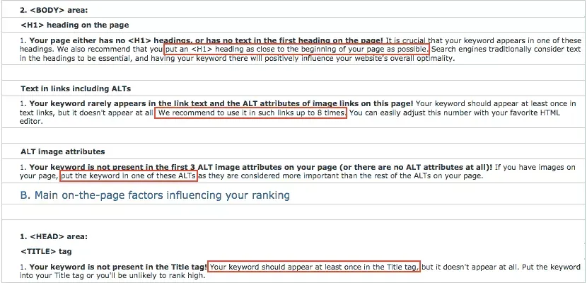 Landin-Business-SEO-ranking