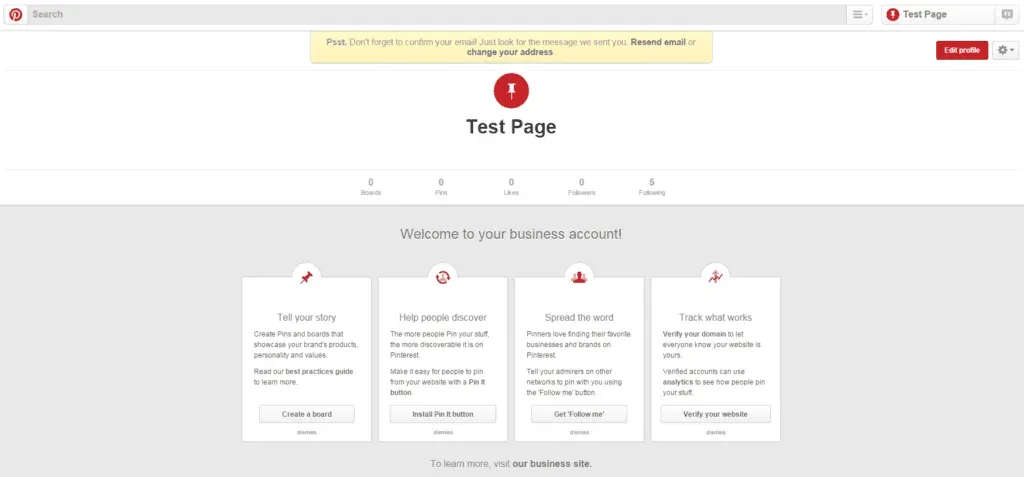 How to Create a Business Account on Pinterest