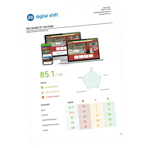 seo analysis report cover