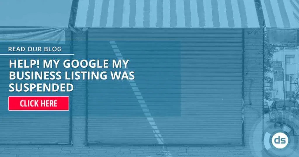 google my business suspended