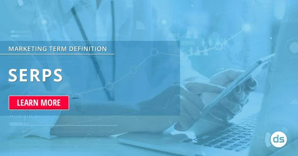 A digital marketing graphic featuring the acronym 