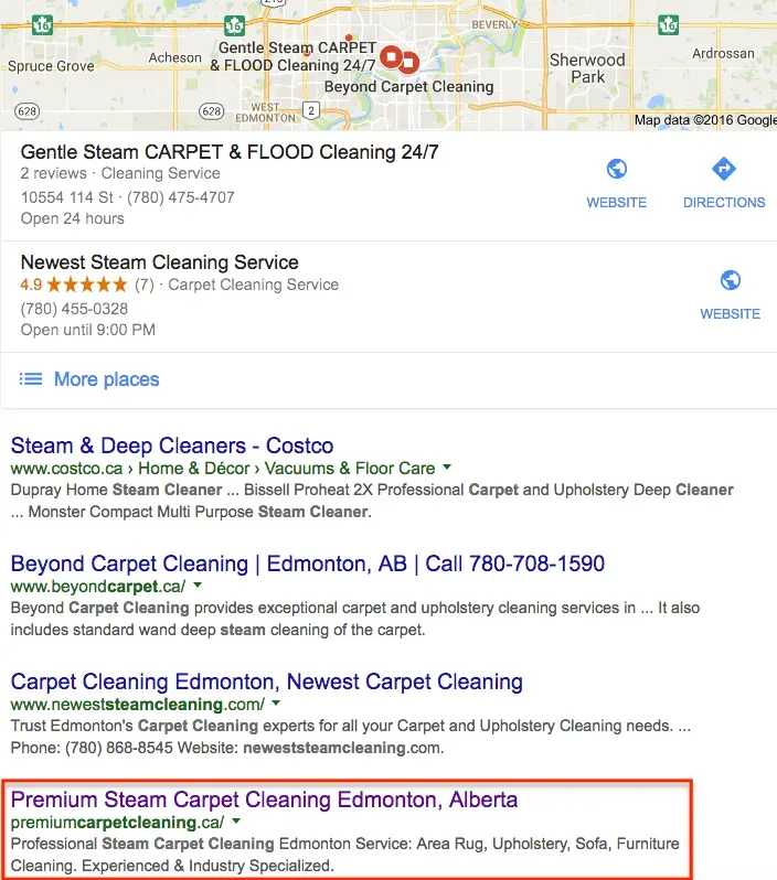 steam carpet cleaning