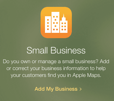Learn How To Add Your Business - Apple Maps Add Business Setup 02 Add Small Business