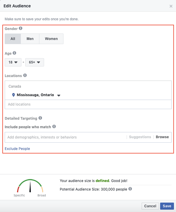 Facebook Boosted Post Vs Ad Advanced Targeting Options