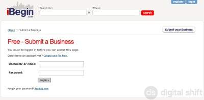 How to submit a business to iBegin.com-2