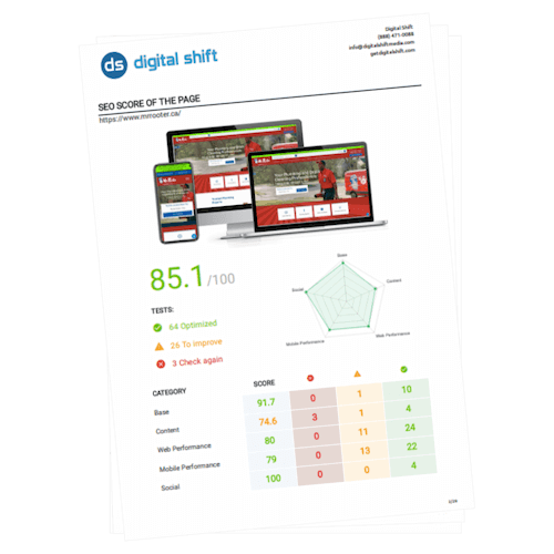 seo analysis report cover