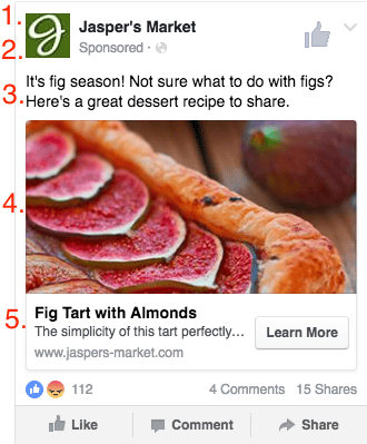 Facebook ad placement