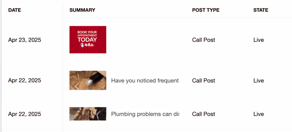 google business profile posts not appearing on google april 2025