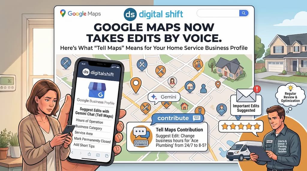 google maps now takes edits by voice. here's what tell maps means for your business profile optimized